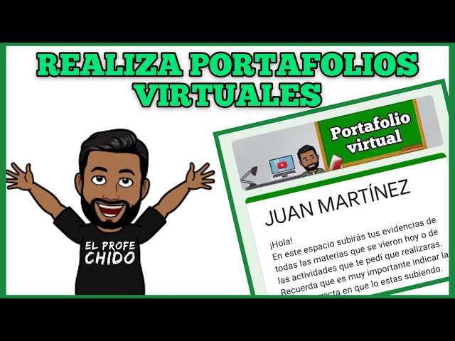 COMO CREAR PORTAFOLIOS VIRTUALES PARA TUS ALUMNOS